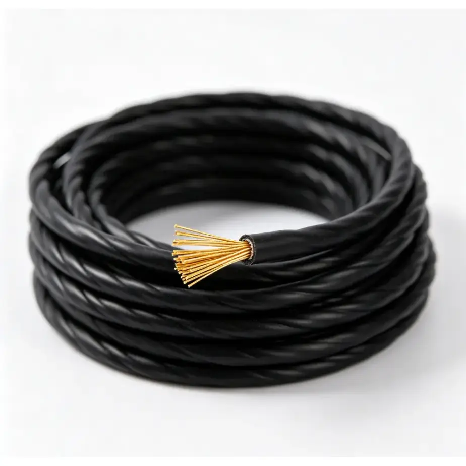 สายไฟอ่อนตัวบิดเกลียวคู่ PVC